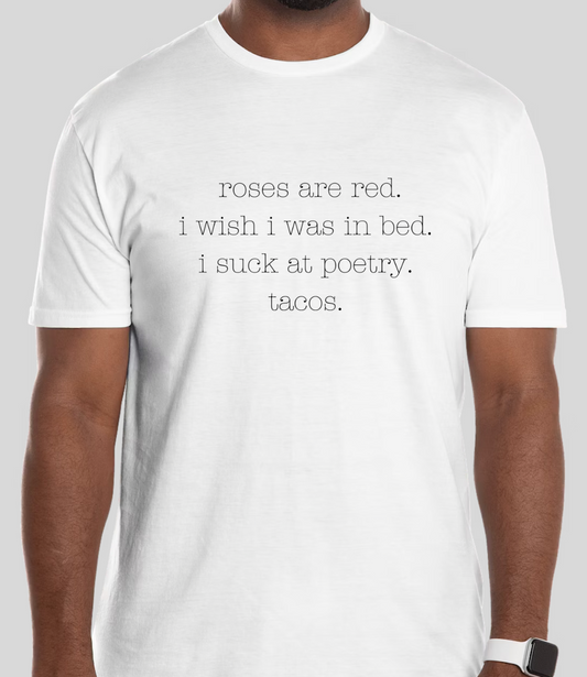 Tacos and Roses White